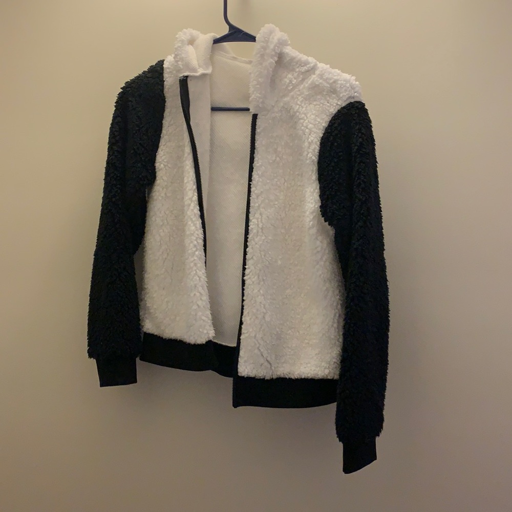 So Girls Panda Hood Hoodie XL